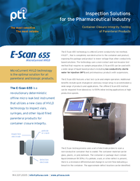 Thumbnail of document Data Sheet - E-Scan 655 MicroCurrent HVLD
